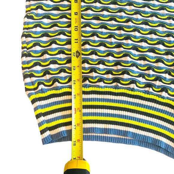 Y2K Diesel Sweater Vest Sz S Made In Italy Sleeveless Knit V-Neck Streetwear - Picture 9 of 10